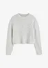 Pull en grosse maille contenant de la laine, bonprix