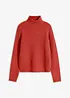 Pull en maille à col montant, bonprix