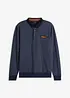 Sweat-shirt élégant à col polo, bonprix