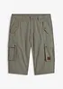 Bermuda cargo 100% coton, Regular, bonprix