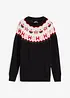 Pullover mit Weihnachtsmotiv, bonprix