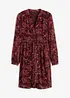 Robe imprimée en crêpe, bonprix