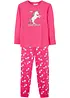Pyjama aus reiner Bio-Baumwolle (2-tlg. Set), bonprix