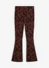 Legging évasé doux, bonprix