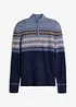 Pull norvégien à col montant, bonprix