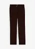Pantalon droit en velours côtelé extensible, bonprix