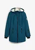 wasserdichte Funktions-Outdoor-Longjacke mit Teddyfleece, bonprix