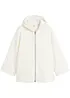 Veste en sherpa coupe trapèze avec fentes latérales, bonprix
