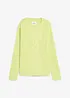Pull oversize à torsades, bonprix