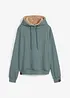 Sweat-shirt chaud à capuche avec doublure peluche, bonprix