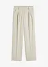 Pantalon à pinces Tapered, bonprix
