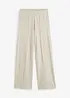 Pantalon en jersey et punto di roma confortable, bonprix