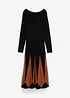 Robe en maille motif losanges, bonprix