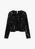 Gilet à sequins, bonprix