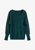 Pull avec strass, bonprix