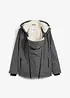 Kuschelige 3-in-1 Umstandsjacke und Tragejacke, bonprix