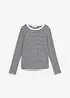 T-shirt manches longues 100% coton, bonprix