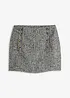 Mini-jupe en tweed, bonprix