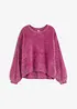 Pullover mit Glitzereffekt, bonprix