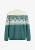 Pull norvégien à col montant, bonprix