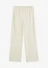 Pantalon velours côtelé à taille élastiquée, bonprix