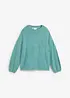 Pull en fil duveteux, bonprix