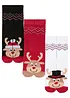 Lot de 3 paires de chaussettes thermiques, bonprix