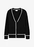 Gilet en maille à col V, bonprix