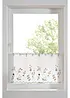 Brise-bise à broderie florale, bonprix