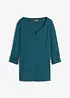 Shirt mit Knopfleiste aus reiner Bio-Baumwolle, bonprix