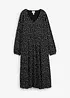Baumwoll-Jerseykleid, Midilänge, bonprix