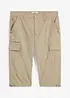 Bermuda long cargo Regular 100% coton, bonprix