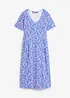 Baumwoll-Jerseykleid, Midilänge, bonprix