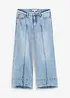Jean large cropped taille mi-haute, bonprix