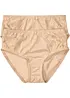 Maxislip mit zarter Spitze (2er Pack), bonprix