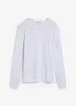 T-shirt manches longues en matière douce, bonprix