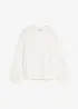 Oversize-Sweatshirt aus reiner Baumwolle, bonprix