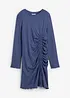 Robe matière T-shirt avec détail froncé, bonprix