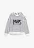 Oversize-Sweatshirt aus Baumwoll-Mix, bonprix