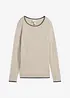 Pull en fine maille de coton mélangé, bonprix