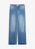 Jean droit taille haute, loose, bonprix