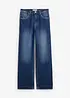 Jean droit taille haute, loose, bonprix