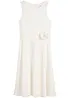 Robe avec fleur appliquée, bonprix