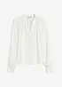 Blouse avec lurex, effet froissé, bonprix