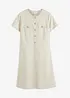 Robe courte avec jupe légèrement évasée, bonprix