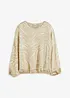 Blouse en satin imprimé, bonprix