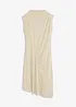 Robe midi avec drapé et base asymétrique, bonprix