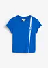 Kurzes T-Shirt mit Druck, bonprix