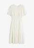 Robe midi en douce viscose mélangée, bonprix