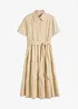 Robe-chemise en matière élastique, bonprix